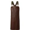 Chevalier Elk Butcher Apron -Outnorth Butikk chevalier elk butcher apron leather brown