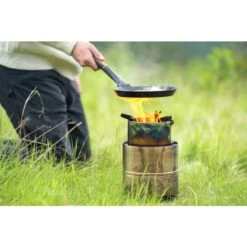 Hiking Wood Stove -Outnorth Butikk hallmark hiking wood stove stainless steel 4