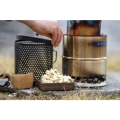 Hiking Wood Stove -Outnorth Butikk hallmark hiking wood stove stainless steel 5