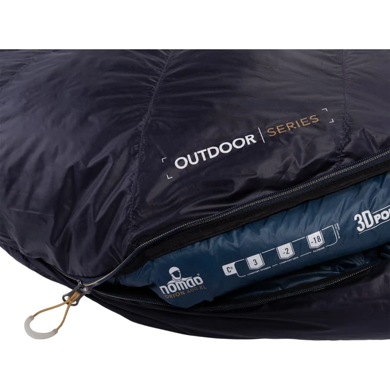 NOMAD Orion 400 XL Mummy Sleeping Bag 9 NOMAD Orion 400 XL Mummy Sleeping Bag - Bilde 7