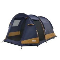 Front -Outnorth Butikk urberg 4 person tunnel camping tent blue 1